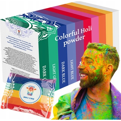 ISO 10564 Holi barevný prášek 10x100 g color – Zboží Mobilmania