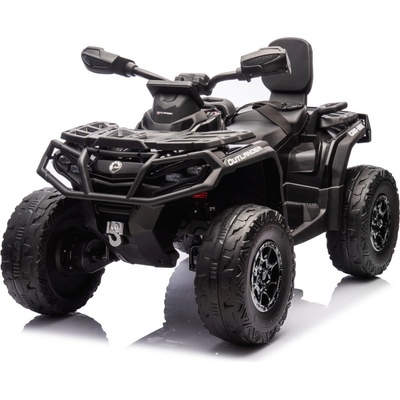 Mamido Dětská elektrická čtyřkolka Can-Am Outlander ATV černá – Zboží Dáma