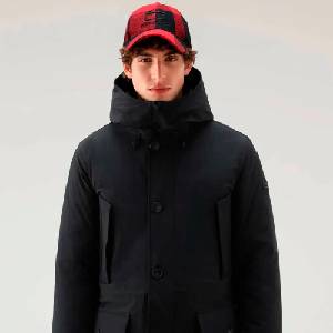 WOOLRICH Анорак Woolrich Arctic Stretch parka - Black (Black)