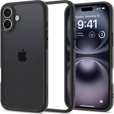 Spigen Ultra Hybrid Apple iPhone 16 Case matte black (ACS08201)