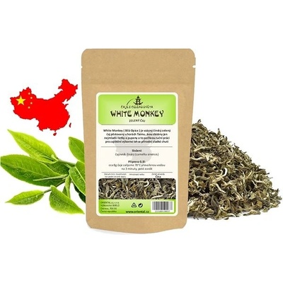 ORIENTAL Zelený čaj China White Monkey 100 g