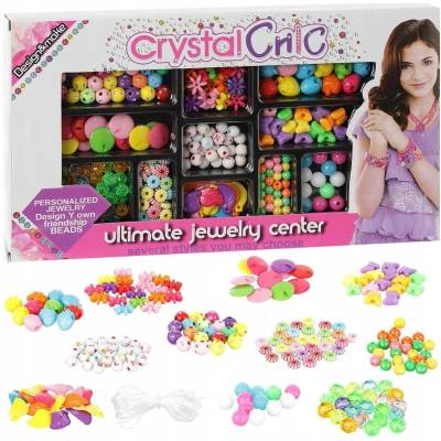Kruzzel 11610 Sada korálků pro výrobu bižuterie DIY