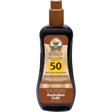 Australian Gold spray gel s bronzerem SPF50 237 ml