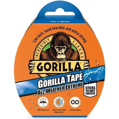 Gorilla Tape All Weather Extreme Lepící páska 48 mm x 11 m černá
