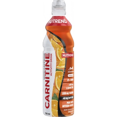 Nutrend Carnitine Activity Drink with Caffeine 750 ml pomeranč