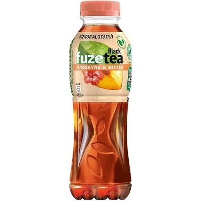 FuzeTea Black Tea broskyňa & ibištek 0,5 l