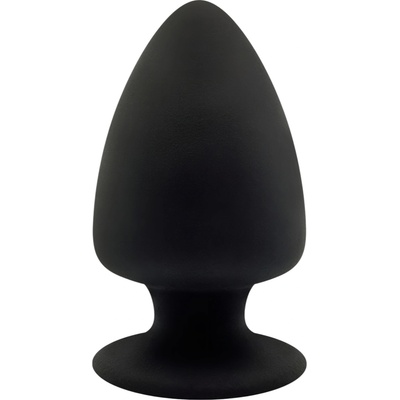 SilexD Анатомичен анален плъг Silexd M - 11см (черно)