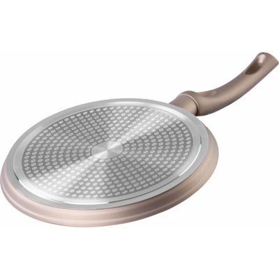 MagicHome Hnědá linka na kávu, na palačinky, 25 cm