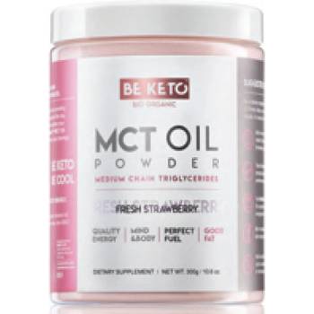 BeKeto MCT Oil Powder, Fresh St RAW berry 300 g