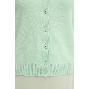 United Colors of Benetton жилетка дамска от памук (1C19D502P) - answear - 101,68 лв