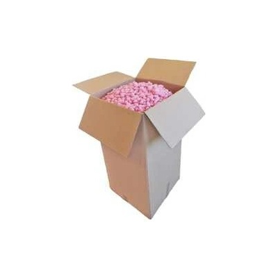 Fixační výplňová tělíska In BOX chips BIO, 250 litrů, v krabici, růžová