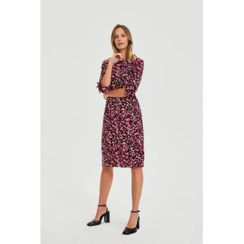 Image 1 of Moodo Шарени лилави рокля Moodo Moodo | Lilav | ЖЕНИ | 38