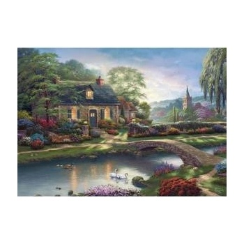 Schmidt Spiele Thomas Kinkade Studios: Stoney Creek Cottage (1000 Pieces)