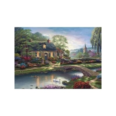 Schmidt Spiele Thomas Kinkade Studios: Stoney Creek Cottage (1000 Pieces)
