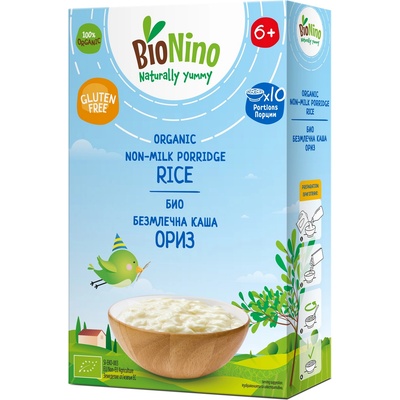 BioNino Био безмлечна оризова каша BioNino - 200 g (F06060005A0002)