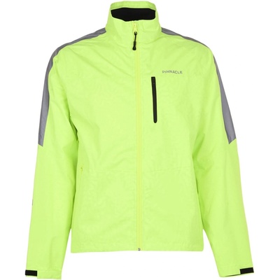 Pinnacle Яке Pinnacle Men's Competition Waterproof Windproof Hooded Performance Cycling Jacket - Yellow