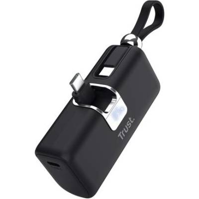 Trust Pacto 5000 mAh Pocket Powerbank Black външна батерия (26104)