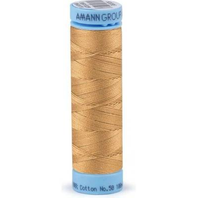 Bavlněné nitě 100 m Etiketní č.50 Triana Amann 0261 Antique Bronze