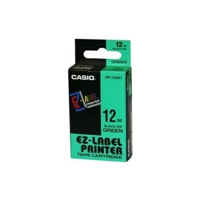 Casio páska do tlačiarne štítkov, Casio, XR-12GN1, originálne