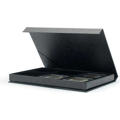 LEUCHTTURM QUADRUM Etue AIRBOX na mince v bublinkách černé Počet kapes 6 – Hledejceny.cz