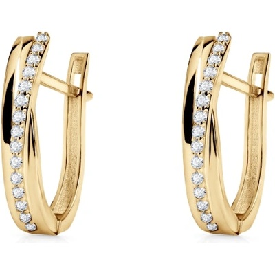 SAVICKI Обеци Savicki: злато, цирконий