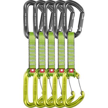 Ocún Комплект примки OCÚN Hawk QD Combi PA 10cm 5-Pack green