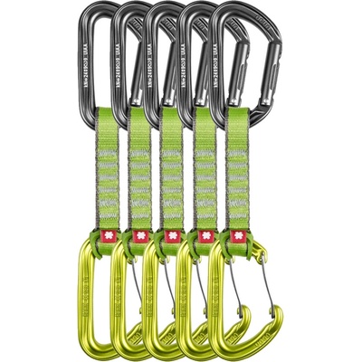 Ocún Комплект примки OCÚN Hawk QD Combi PA 10cm 5-Pack green