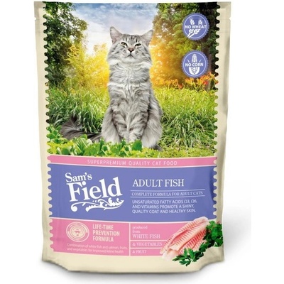 Sams Field Cat Adult Fish superprémiové granule Sam's Field 0,4 kg