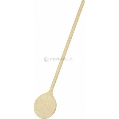 Dřevěná vařečka kulatá 1000 mm hnědá 859505485687 – Zboží Dáma