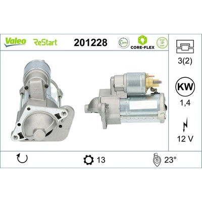 Startér VALEO 201228
