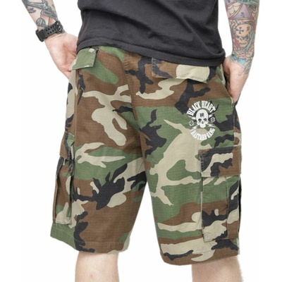Black heart Мъжки къси панталони black heart - skull - camo - 232