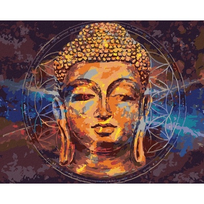 zuty Malování podle čísel Hvězdný buddha 80 x 100 cm vypnuté plátno na rám 8596530050674