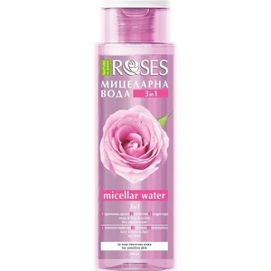Nature of Agiva Roses Мицеларна вода за чувствителна кожа 3 в 1, 400 ml