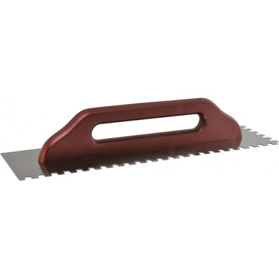 Hladítko nerezové zubové DEK HN60 DR 130×480 mm zuby 10 mm