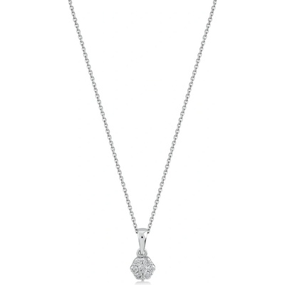 Lillian Vassago Zlatý náhrdelník s diamantmi LLV59-DN010W