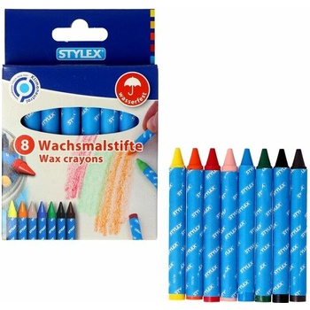 STYLEX Voskovky 8 farieb