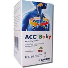 ACC 20 mg/ml perorálny roztok pre deti a dospelých sol.por.1 x 100 ml