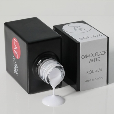 Laif Gel lak bílý SOL 476 Camouflage White 10 ml