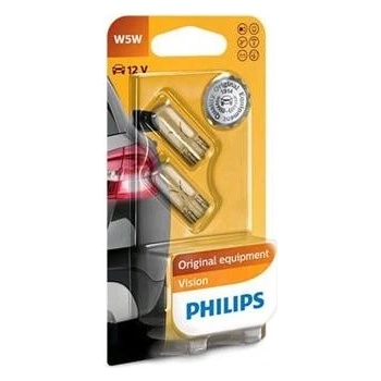 Philips Vision W5W W2,1x9,5d 5W 12V