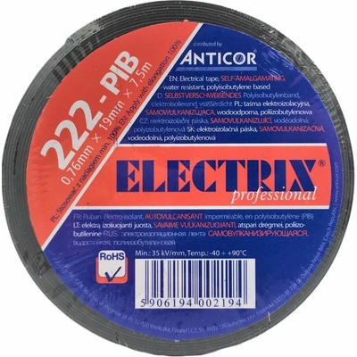 Anticor 222 PIB samovulkanizačná páska 0,76 mm x 19 mm x 7,5 m