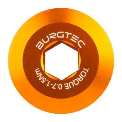 Болт за курбел BURGTEC Shimano Hollowtech II - Iron Bro оранжев