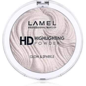 LAMEL Insta Glow and Sparkle компактна озаряваща пудра цвят 401 12 гр