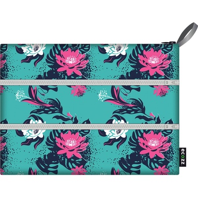 Ecozz Zip Bag tropico zelená