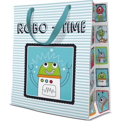 Smiffys Taška PAW lux střední RoboTime ,balení 5 ks 410947