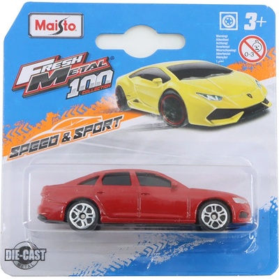 Maisto Audi A6 2019 červená 1:64