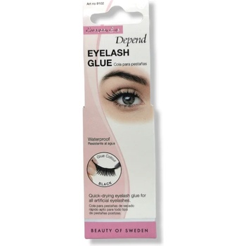 Image 1 of Depend лепило за изкувствени мигли черно 2бр по 1гр