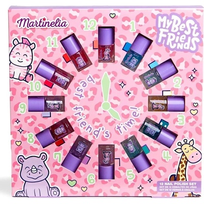 Aquarius Cosmetic Комплект лак за нокти, Martinelia, My Best Friends, 12 броя (MA12269)
