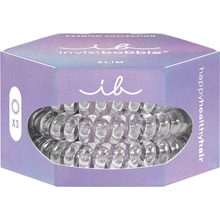Invisibobble SLIM PREMIUM Crystal Clear 3ks