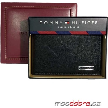 Tommy Hilfiger pánská kožená peněženka černá