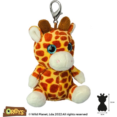 Wild Planet Ключодържател Жираф 10см, Wild Planet (K8276)